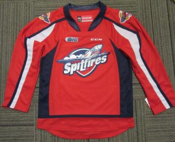 Adult Windsor Spitfires White Replica QuickLite Jersey - Spits Gear