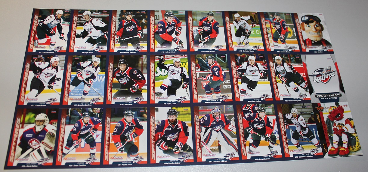 Center Ice Collectibles - 2002-03 Windsor Spitfires Hockey Cards